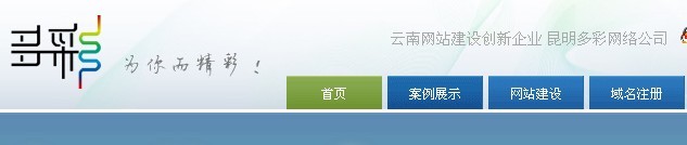 多彩科技網(wǎng)站導(dǎo)航設(shè)計截圖