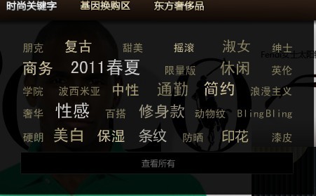 用標(biāo)簽體現(xiàn)時尚風(fēng)向標(biāo)